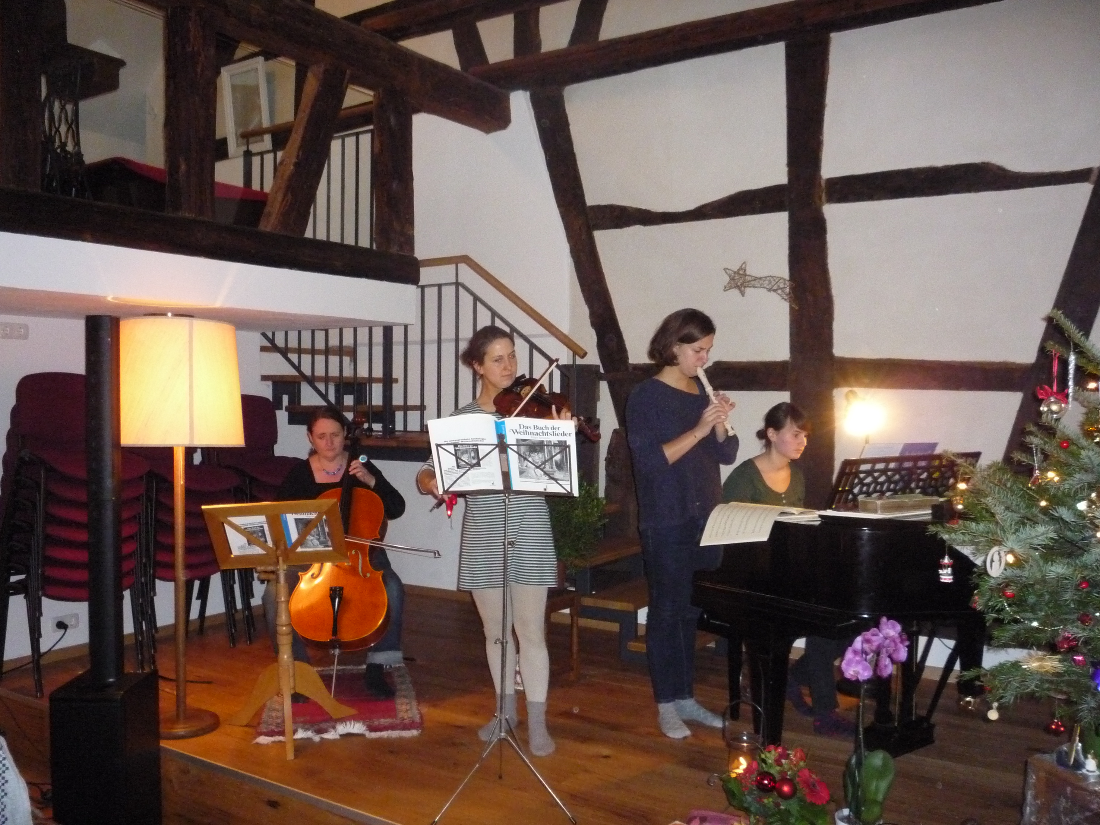 Weihnachtliches Musizieren zum Mitmachen